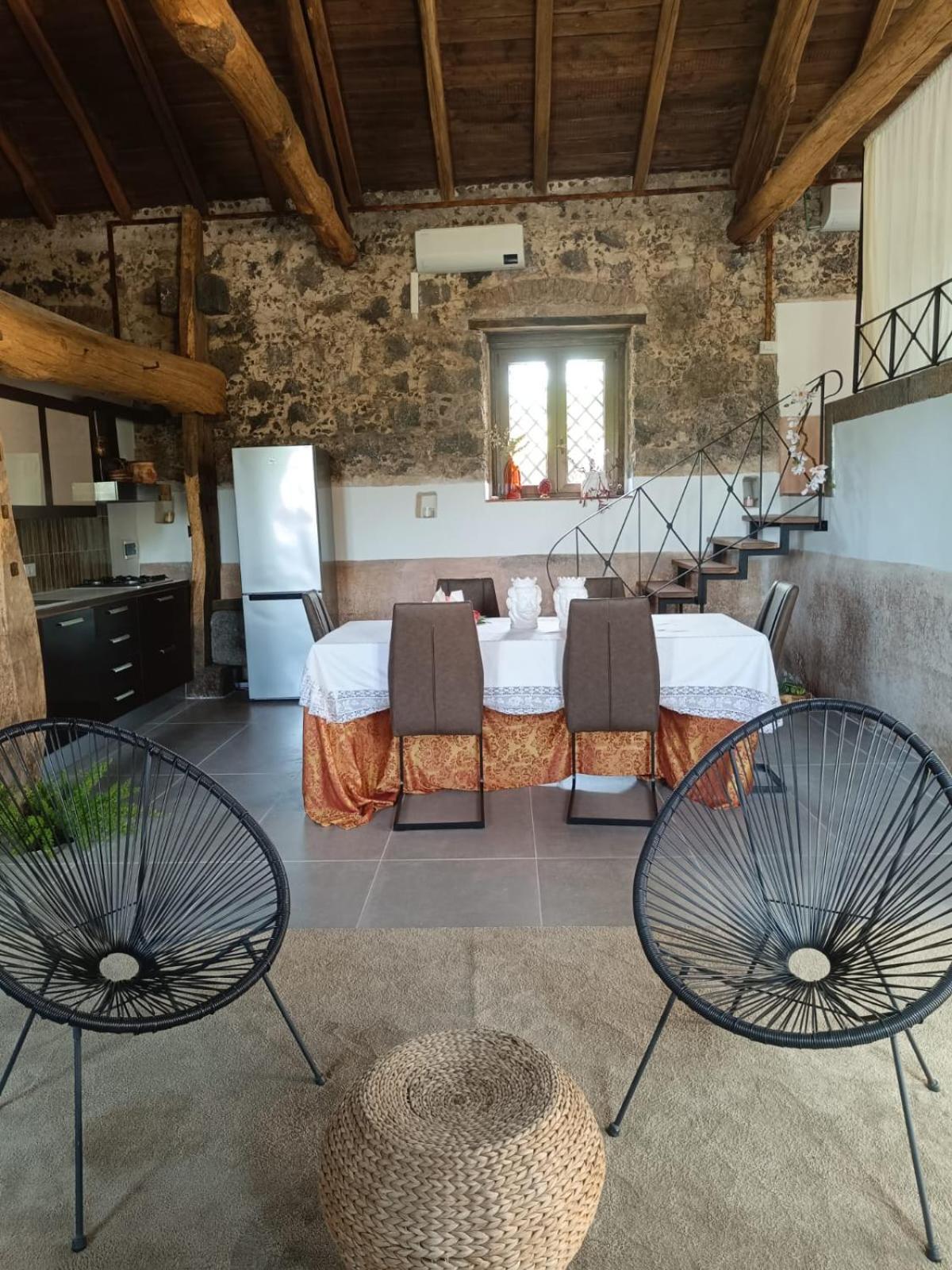 Villa Alessio - Case Vacanza Con Piscina Sull'Etna Puntalazzo Eksteriør bilde